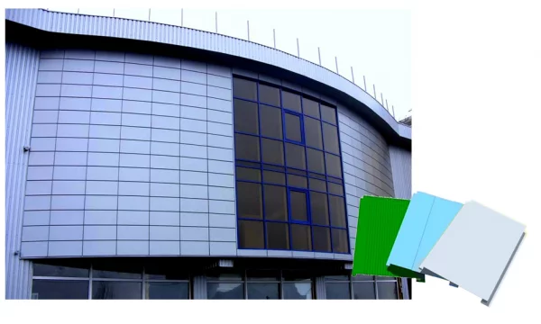 Отделка стальными панелями