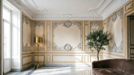 Декоративная лепнина в интерьере: секреты создания изысканного пространства