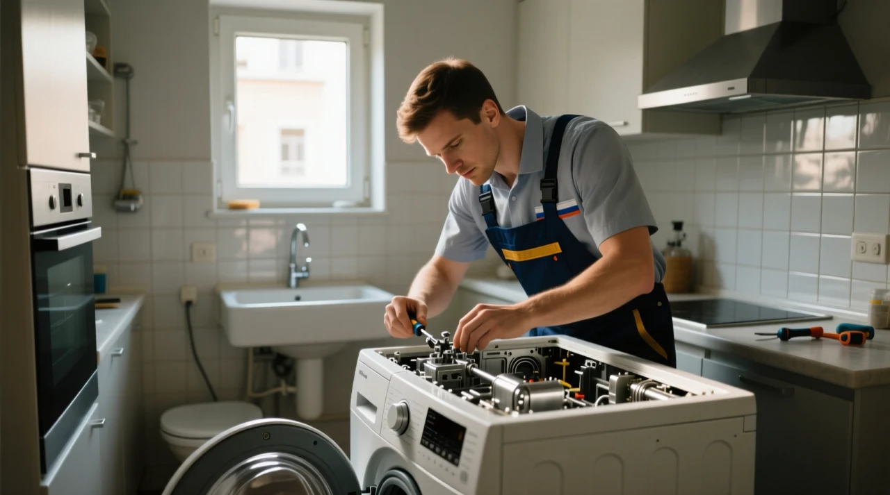 Когда стиральная машина выходит из строя, быт останавливается Когда стиральная машина выходит из строя, быт останавливается