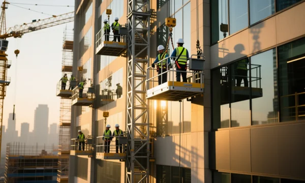 Строительные подъемники и люльки: оборудование для высотных работ