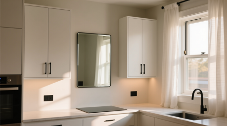 Монтаж кухни, установка зеркала и регулировка окна: забота о комфорте вашего дома