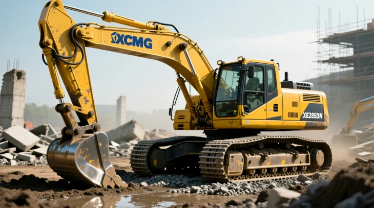 Гусеничный экскаватор: надёжность и мощь на сложных участках