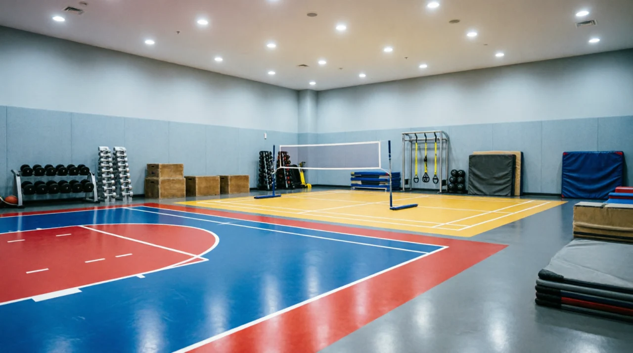 Коммерческие ковровые и спортивные покрытия: выбор для бизнеса и общественных пространств