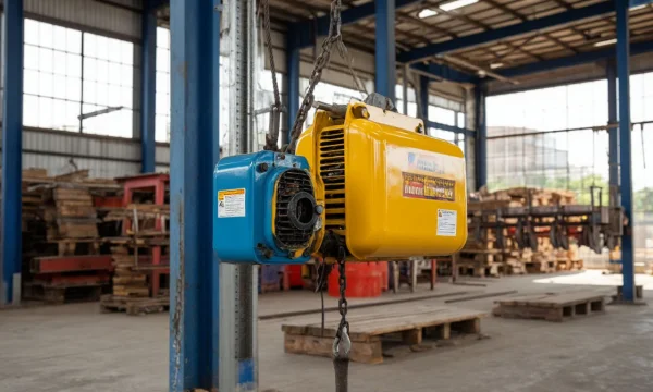 Мини-таль и тельфер на складе: распределение задач между устройствами