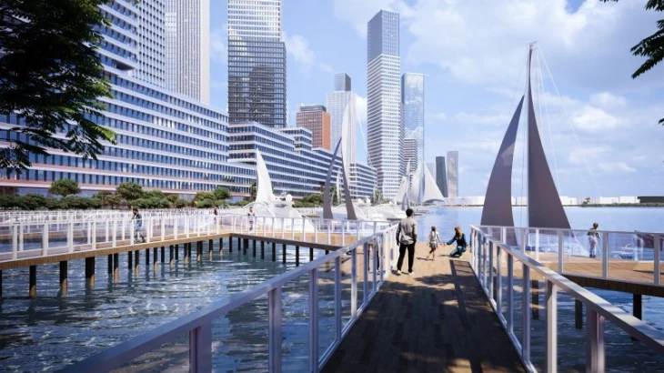Появится город на реке: второй «Сити» на территории «Южного порта»