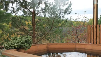 Банный чан: как организовать комфортное парение на природе