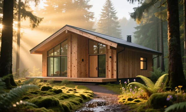 Дома и бани из клеёного бруса: надёжность, уют и технологичность