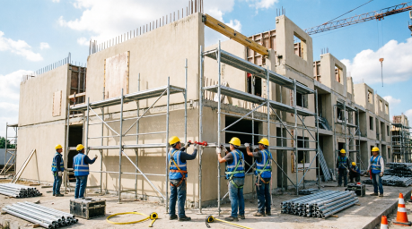 Строительные леса: полное руководство по выбору и применению