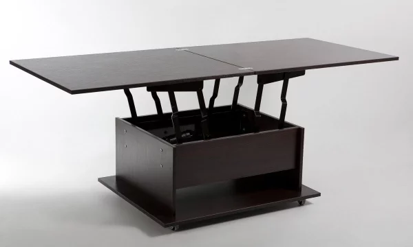 Раскладной стол - универсальное решение для небольшой гостиной