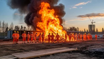 Как создавалась презентация компании в сфере противопожарной защиты для строительных проектов