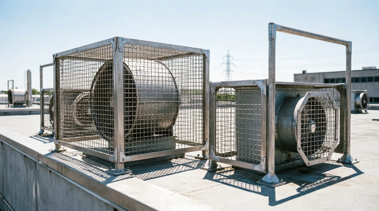 Пассивная защита инфраструктуры: металлические конструкции и сетки от беспилотников