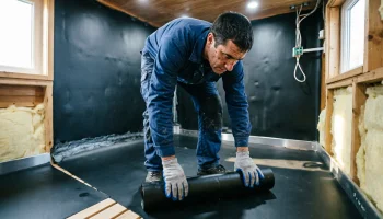 Защита бани от влаги: применение синтетических мембран на основе каучука