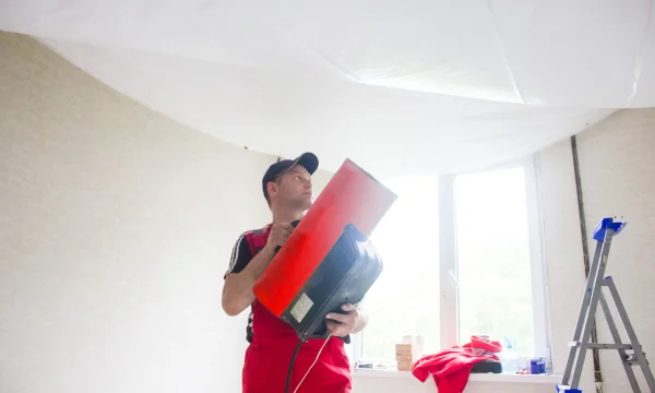 Инструкция по уходу и эксплуатации натяжного потолка