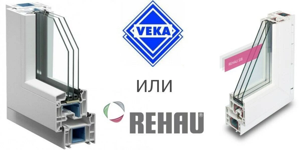 Какой профиль лучше для пластиковых окон: Rehau или Veka?