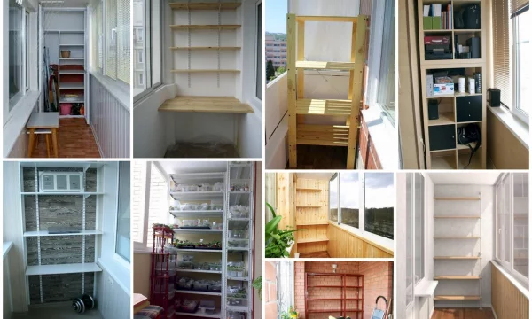 Балконные стеллажи: как сделать ваш балкон функциональным и стильным