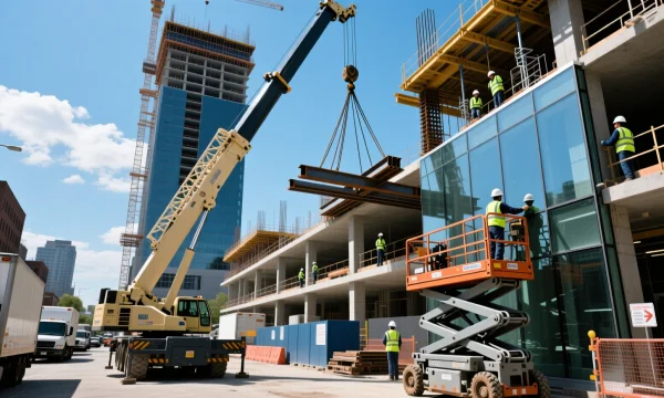 Как выбрать грузоподъемную технику для строительства
