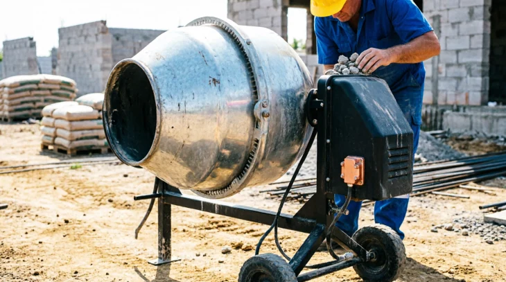 Как выбрать электрическую бетономешалку для эффективного строительства