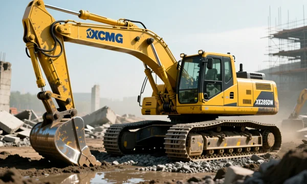 Гусеничный экскаватор: надёжность и мощь на сложных участках