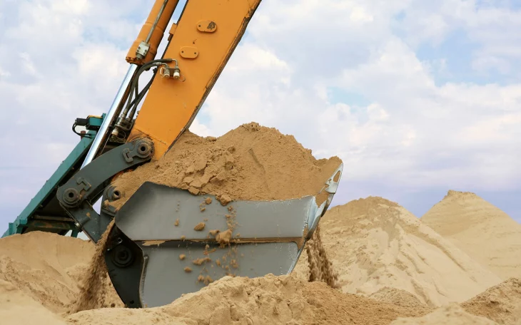 Покупка качественного строительного песка в ТК «Олимп»