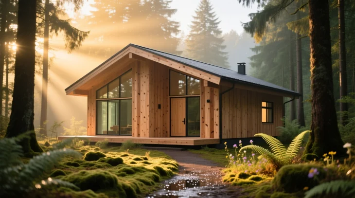 Дома и бани из клеёного бруса: надёжность, уют и технологичность