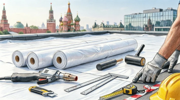 ТОП-3 компании по ремонту мембранной крыши в Москве и Московской области