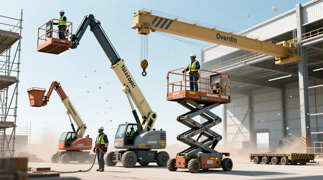 Как выбрать грузоподъемную технику для строительства