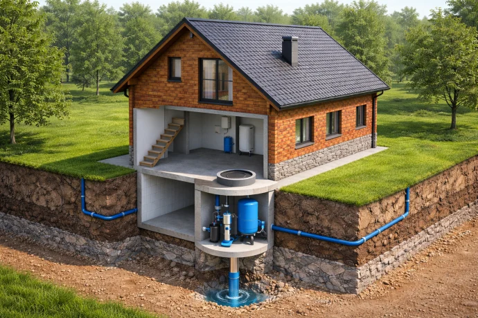 Скважина внутри дома: когда это оправдано и к чему готовиться