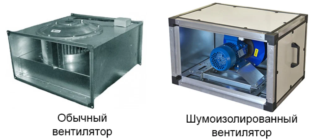Типы канальных вентиляторов