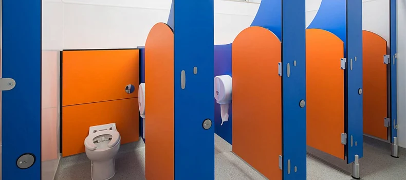 Виды сантехнических перегородок