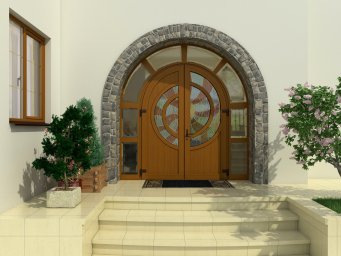 Входные арочные двери: элегантность и функциональность в каждом элементе Входные арочные двери: элегантность и функциональность в каждом элементе