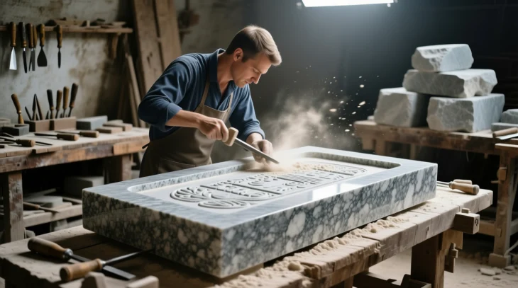 Изготовление памятников из гранита: описание производственного процесса Изготовление памятников из гранита: описание производственного процесса