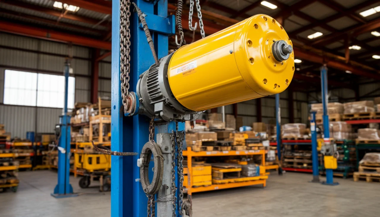 Мини-таль и тельфер на складе: распределение задач между устройствами