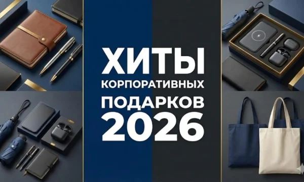 Корпоративные сувенирные решения 2026: виды, сравнение, технологии