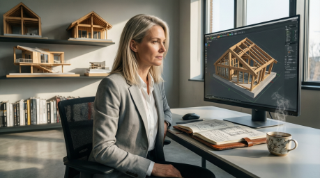 Зачем учиться проектировать каркасные дома в Revit