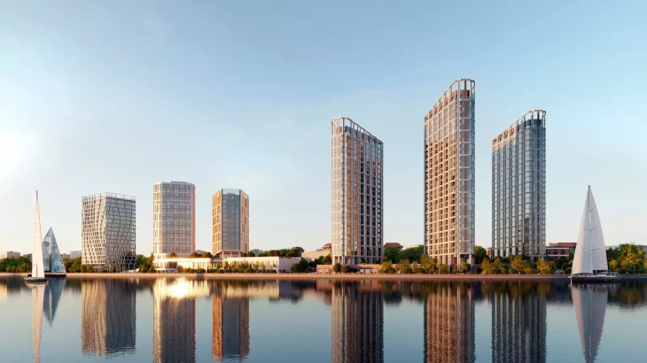 Первая линия Москвы-реки и эстетика жизни в ритме отпуска