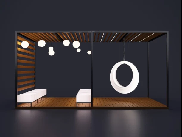 Пергола из дерева и металла — это стильно и долговечно