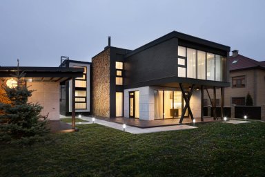 Архитектура частного дома