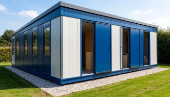 Модульные раздевалки и душевые для рабочих: нормы СанПиН и цены