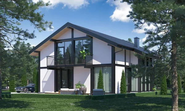 Фахверк: как совместить современную технологию и стильный дизайн