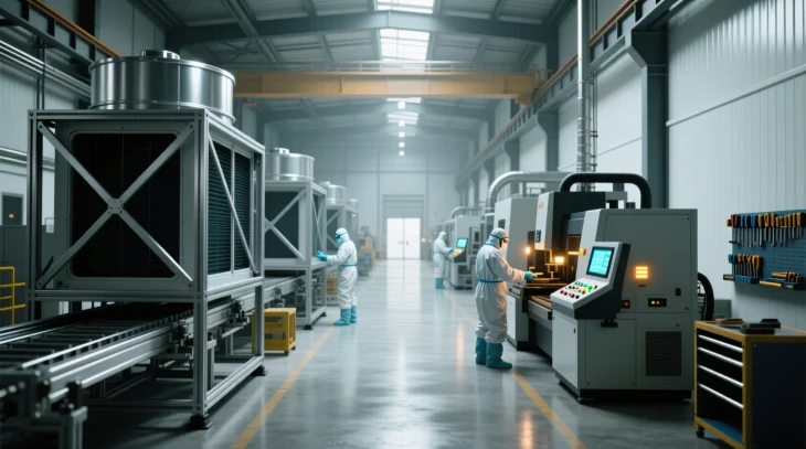 Заводы вентиляторов, градирен и чиллеров: особенности производства и современные подходы