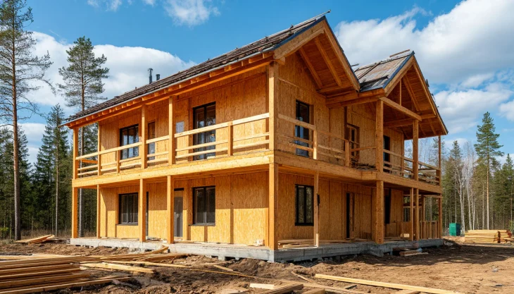 Возведение каркасно-щитовых домов