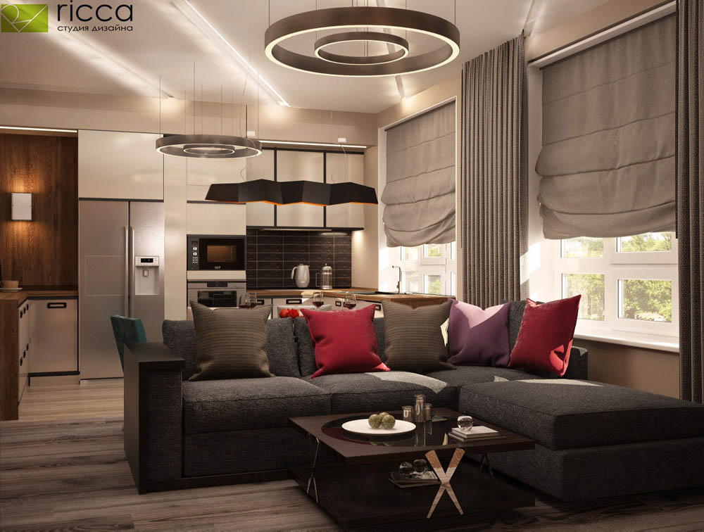 Московская студия дизайна интерьера Ricca – яркие идеи для вашего дома