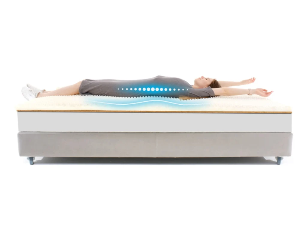 Искусственный латекс с массажным эффектом, кокосовая койра