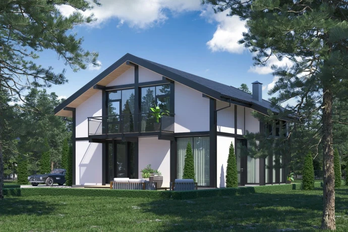 Фахверк: как совместить современную технологию и стильный дизайн