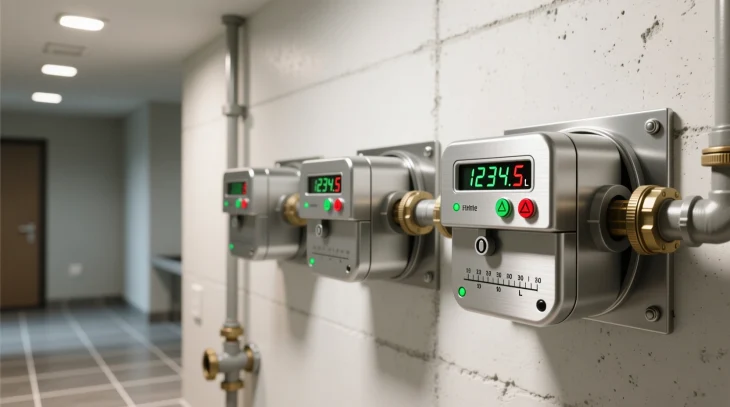 Счетчики воды: выбор и установка