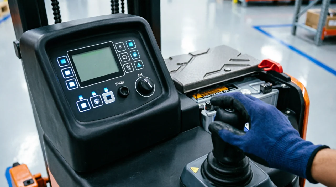 Как электрический штабелер оптимизирует складские процессы