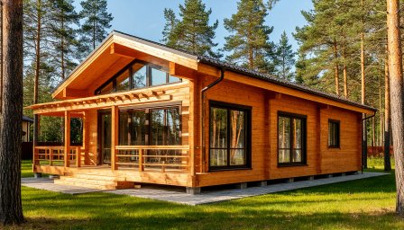 Дома из бруса: современное решение для комфортной жизни