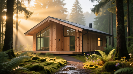 Дома и бани из клеёного бруса: надёжность, уют и технологичность