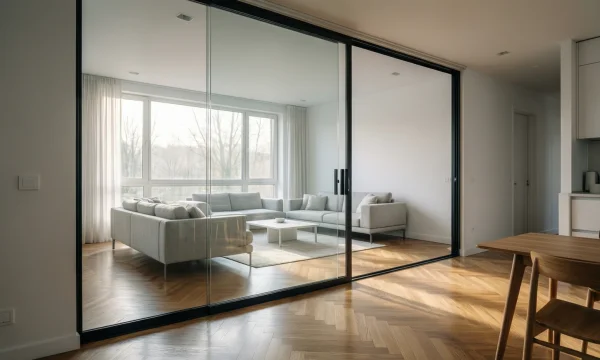 Стеклянные двери как элемент архитектуры и интерьера