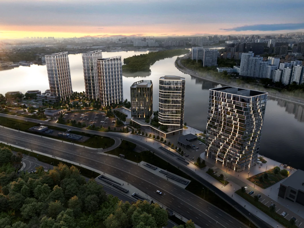 Первая линия Москвы-реки и эстетика жизни в ритме отпуска